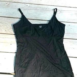 Icebreaker Merino Camisole shelf bra large black